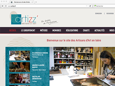Artizz’ – Site web