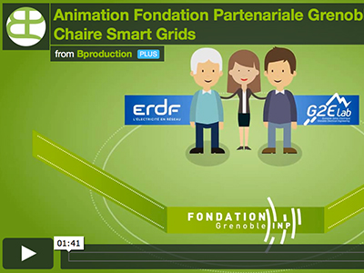 Fondation Grenoble INP – Chaire smart grids – Motion design