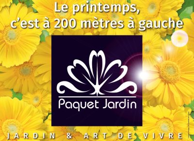 Affiche Paquet Jardin