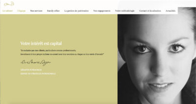 Rédaction site web EMD Patrimoine