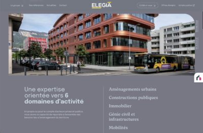 Rédaction site web ELEGIA
